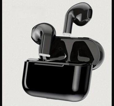 airpods pro 5 qiymeti: Yeni Simsiz (Bluetooth) Qulaqcıqlar, Apple, rəng - Qara