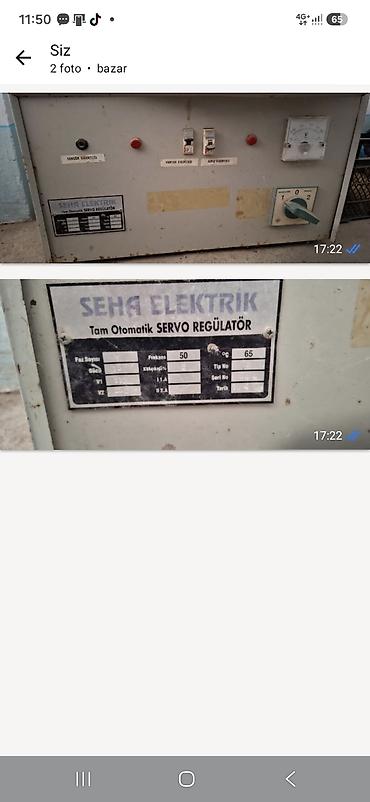 cen islenmis: İşlənmiş, Ev üçün, 1 faza, Gərginliy stabilizatoru, 220/110 V, Ünvandan götürmə, Kredit yoxdur — 1