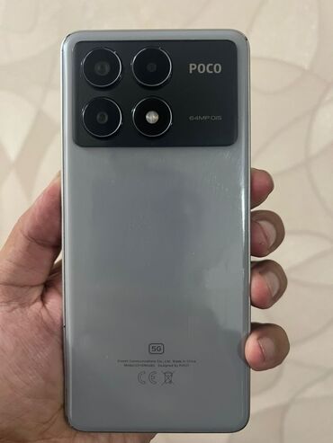 купить cubot max 5: Poco X6 Pro 5G, Колдонулган, 512 ГБ, түсү - Боз