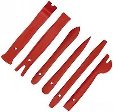 Alati za automobile: Set plastičnih alata za demontažu obloga i plastikâ – 6 delova - — 2