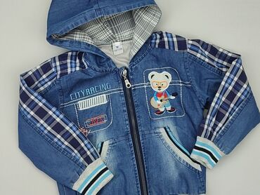 kurtki zimowe młodzieżowe chłopięce: Transitional jacket, 1.5-2 years, 86-92 cm, condition - Very good