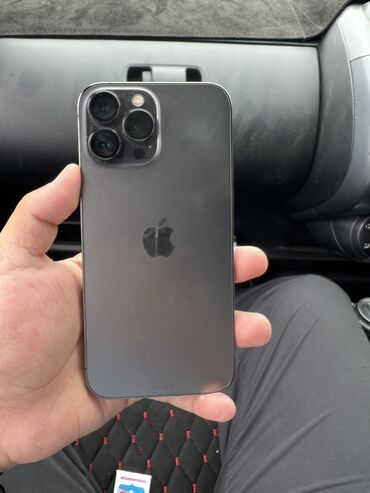 оперативная память 4 гб ddr3 1333: IPhone 13 Pro Max, Колдонулган, 256 ГБ, Заряддоочу түзүлүш, Коргоочу айнек, Каптама, 80 %