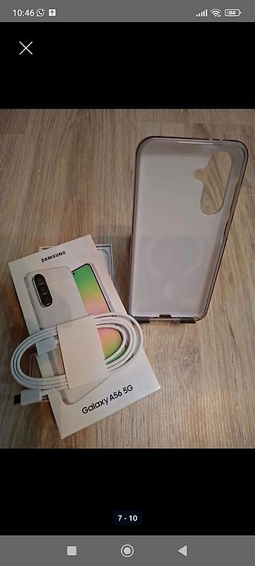 paltaryuyan 2 ci əl: Samsung Galaxy A56 5G, rəng - Ağ, İki sim kartlı — 1