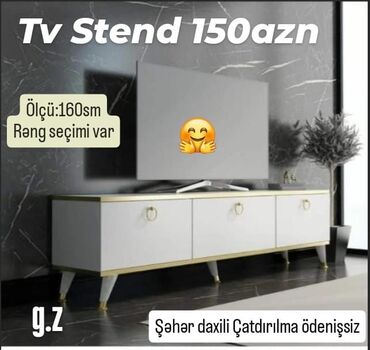 Masa və oturacaq dəstləri: TV stend yeni