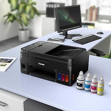 canon e414 printer: Canon PIXMA G3410 – doldurula bilən mürəkkəb çənli, simsiz — 5