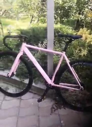 фикс pink: Шоссейный велосипед, Рама M (156 - 178 см), Новый — 1