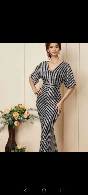 Ziyafət donları: Uzun ziyafət donları – zərif kolleksiya - Model 1: Kral-mavi rəngdə — 13