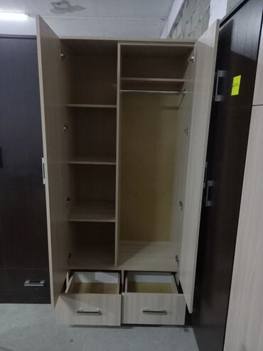 Шкафы для одежды: Шкаф для одежды, Новый, Прямой, ЛДСП — 14