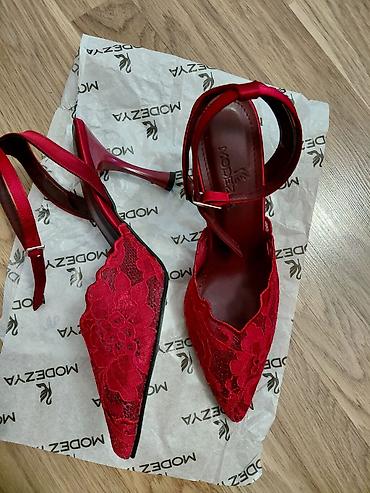 узкие: Туфли-лодочки MODEZA, размер 38 (Made in Türkiye). - Цвет: насыщенный — 2