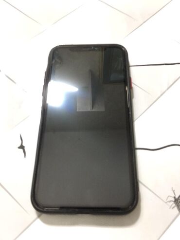 стекло лист: IPhone Xs, Б/у, 64 ГБ, Matte Silver, Зарядное устройство, Защитное стекло, Чехол