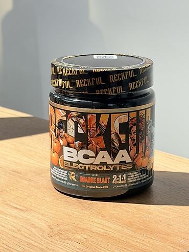 bca: RECKFUL BCAA + Electrolytes, вкус Orange Blast. - Порошок аминокислот — 1