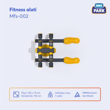 Digər trenajorlar: Keyfiyyətli çöl fitnes alətləri satışda Dayanıqlı metal konstruksiya — 10