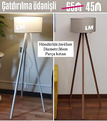 egger laminat: Yeni lampalar✨TORŞER Qiymət : 45₼ Ölçü:hün 1m45smxdiametri36sm — 3