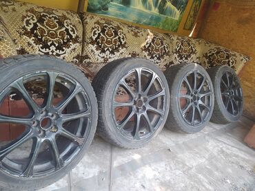 Колеса в сборе: Колеса в сборе 215 / 45 / R 18, Зима, Б/у, Комплект, Легковые, Литые, отверстий - 4