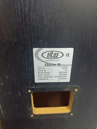 Zvučnici i stereo sistemi: Visokotonci eltax opus 3 item 03987 crni precnik 105 mm 8 oma — 2