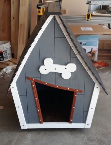 Yuvalar: İstənilən növ it evlərinin sifarişi qəbul olunur.Materiallar taxtadan — 3