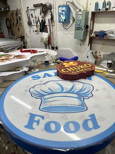 Изготовление рекламных конструкций: | Вывески, | Разработка дизайна — 7