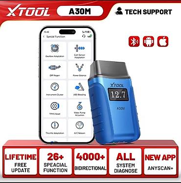Auto dijagnostika: XTOOL Anyscan A30M V2.0 Najnoviji OBD2 Bluetooth CANFD FCA Oil Reset — 2