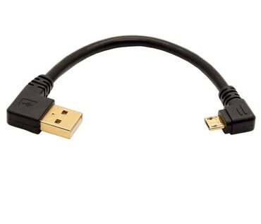 хороший телефон: Кабель USB 2.0 к Micro USB B расположен под левым углом / 90