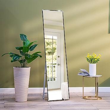 standing mirror: Зеркало напольное в полный рост с откидной ножкой. - Размер: 150×40 — 4