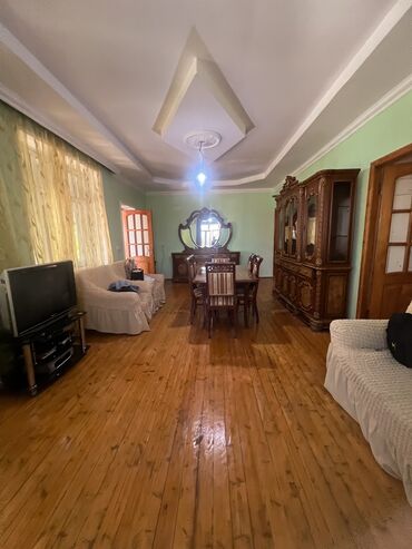 масазырда евлерин гиймети: 100 м², 3 комнаты, Газ, Электричество, Водопровод