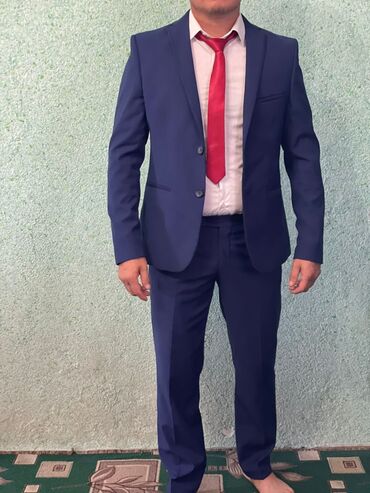 костюм шым мужской: Костюм 4XL (EU 48), цвет - Синий