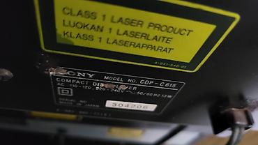 Другая аудиотехника: CD-проигрыватель Sony CDP-C615, без пульта, рабочий. made in Japan — 11