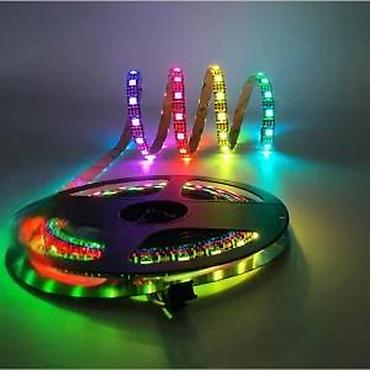 Rasveta: Led trake adresabil inteligentne RGB ws2812b 24V 5V. Kontakt telefon — 2