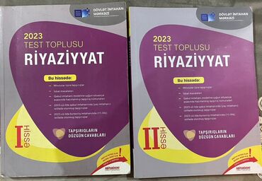 riyaziyyatdan test toplusunun cavablari: 2023-cü il Dövlət İmtahan Mərkəzi tərəfindən hazırlanmış riyaziyyat