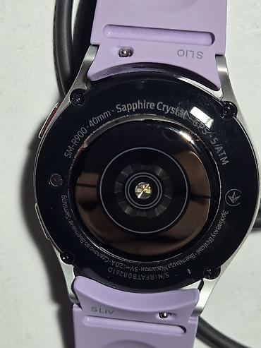 samsung watch 4 classic: Yeni, Smart saat, Samsung, Suya davamlı, rəng - Bənövşəyi — 3