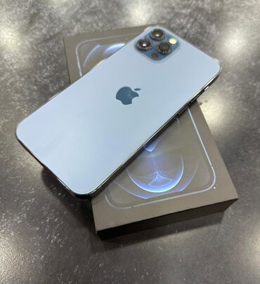 Apple iPhone: IPhone 12 Pro, 128 GB, Sierra Blue