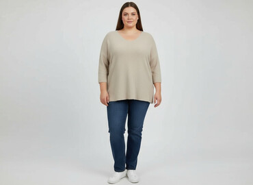 dlugie swetry: Sweter damski, rozmiar 8XL