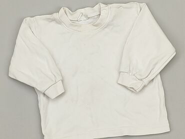 biała bluzka z ozdobnymi rękawami: Bluzka, 3-6 m, stan - Dobry