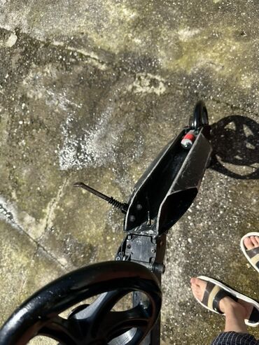 Samokatlar: Kick Scooter – böyük təkərli, amortizatorlu, mexaniki disk əyləcli — 7