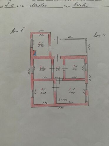 срочно продаю дом село садовое: Дом, 70 м², 4 комнаты, Агентство недвижимости, Старый ремонт
