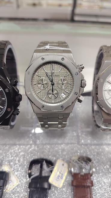 baki saat: Audemars Piguet tərzində xronoqraf qol saatları - Korpus: metaldan — 1