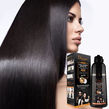 coconut oil: Шампунь-краска для седых волос от фирмы Disaar “Argan Oil”, маскирует