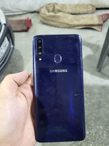 samsung u300: Samsung A20s, 64 GB, rəng - Göy