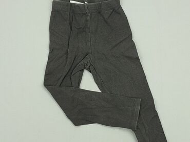 spodnie z dziurami czarne: Legginsy dziecięce, 4-5 lat, 104/110, stan - Dobry