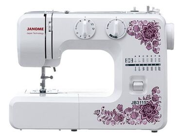 машинка зигзаг: Швейная машина Janome, Полуавтомат