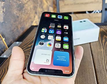 iphone 3s: IPhone 11, Б/у, 128 ГБ, Зеленый, Коробка, 100 % — 6