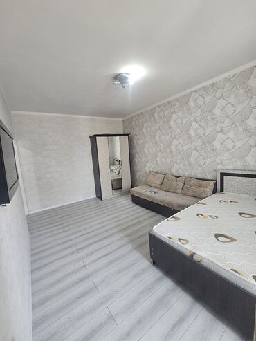 сдаю 1 комнатную квартиру кок жар: 1 комната, 34 м², 105 серия, 7 этаж, Косметический ремонт