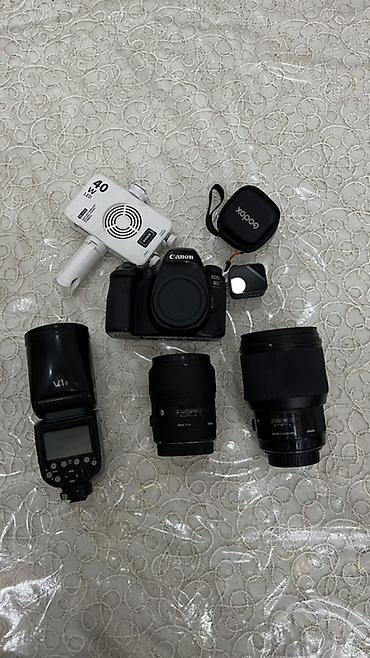 Фотоаппараты: Полнокадровый фотокомплект для съемки фото и видео. 6д марк2🔥 Sigma — 1