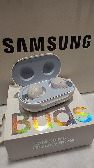 İşlənmiş Simsiz (Bluetooth) Qulaqcıqlar, Samsung, rəng - Ağ