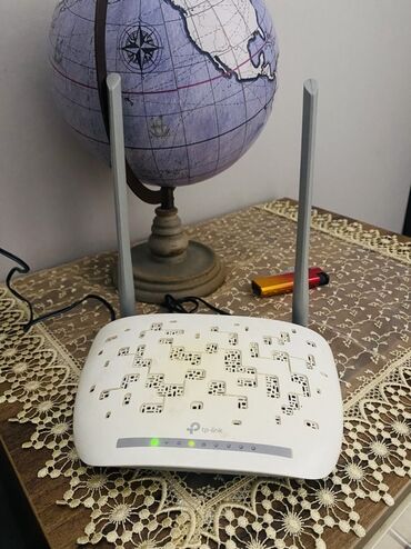 Modemlər və şəbəkə avadanlıqları: İki antenalı tp link modem
Ela veziyyetdedir
