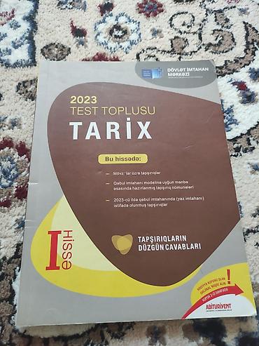 array informatika test toplusu pdf: Məhsul: 2023 Test Toplusu – Tarix (I hissə) Xüsusiyyətlər: - — 1