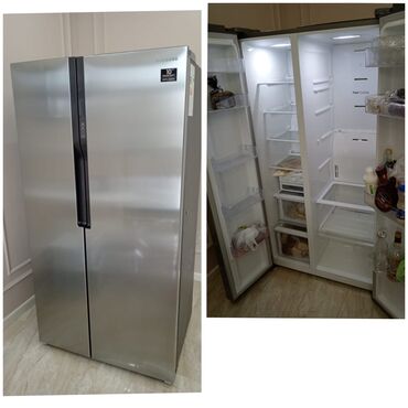 samsung 200 azn: Б/у Двухкамерный Samsung Холодильник цвет - Серый