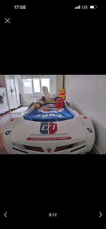 infert tea: Uşaq üçün avtomobil şəklində çarpayı - Dizayn: “World Rally Team” — 2