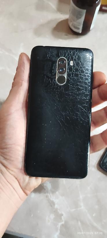 poko c75: Poco Pocophone F1, 64 GB, rəng - Qara, Barmaq izi, Face ID, Sensor — 3