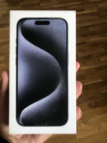 Apple iPhone: IPhone 15 Pro, 128 ГБ, Face ID, Беспроводная зарядка, Отпечаток пальца